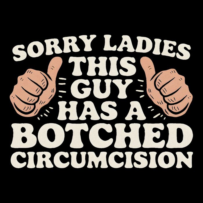 This Guy Has A Botched Circumcision Flat Bill Trucker Hat