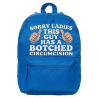 This Guy Has A Botched Circumcision 16 in Basic Backpack