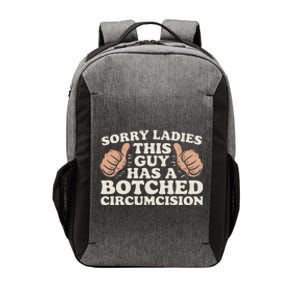 This Guy Has A Botched Circumcision Vector Backpack