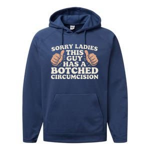 This Guy Has A Botched Circumcision Performance Fleece Hoodie