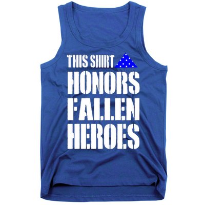 This Gift Honors Fallen Heroes Cute Gift Tank Top