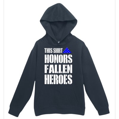 This Gift Honors Fallen Heroes Cute Gift Urban Pullover Hoodie