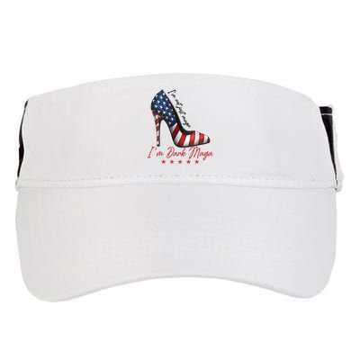Trump Girl High Heel IM Dark Maga Supporter Vote For Trump Adult Drive Performance Visor