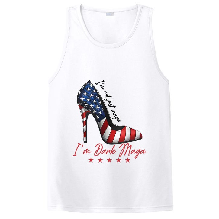 Trump Girl High Heel IM Dark Maga Supporter Vote For Trump PosiCharge Competitor Tank
