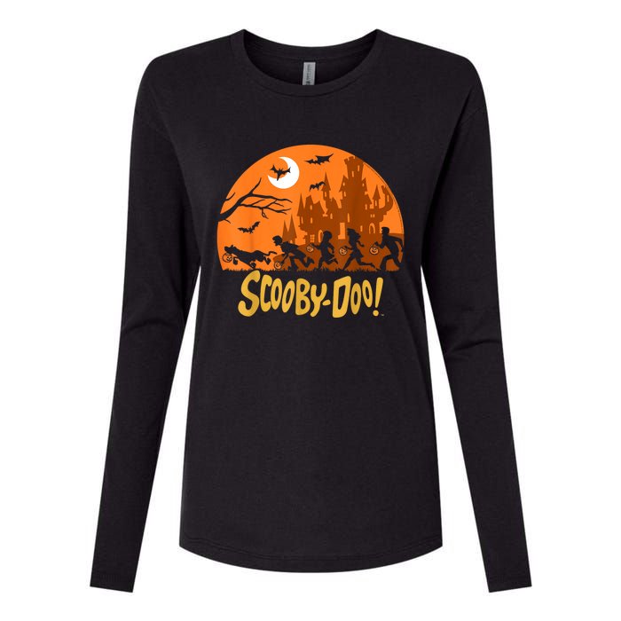 The Gang Halloween Logo Womens Cotton Relaxed Long Sleeve T-Shirt