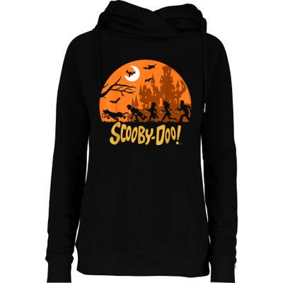 The Gang Halloween Logo Womens Funnel Neck Pullover Hood