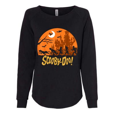 The Gang Halloween Logo Womens California Wash Sweatshirt