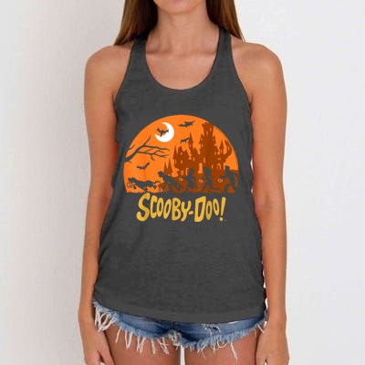 The Gang Halloween Logo Women's Knotted Racerback Tank