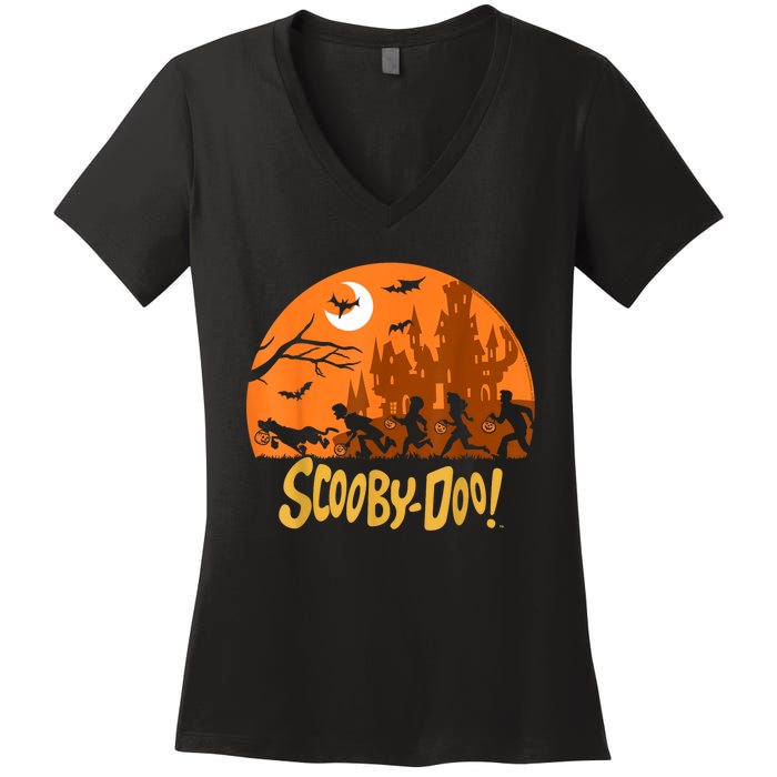 The Gang Halloween Logo Women's V-Neck T-Shirt