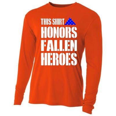 This Gift Honors Fallen Heroes Cool Gift Cooling Performance Long Sleeve Crew