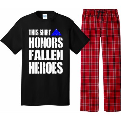 This Gift Honors Fallen Heroes Cool Gift Pajama Set