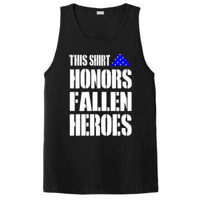 This Gift Honors Fallen Heroes Cool Gift PosiCharge Competitor Tank