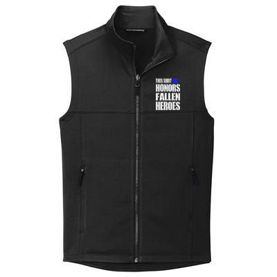 This Gift Honors Fallen Heroes Cool Gift Collective Smooth Fleece Vest