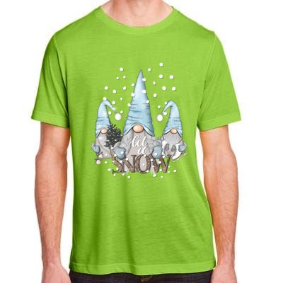 Three Gnomes Holiday Elves Christmas Gift Adult ChromaSoft Performance T-Shirt