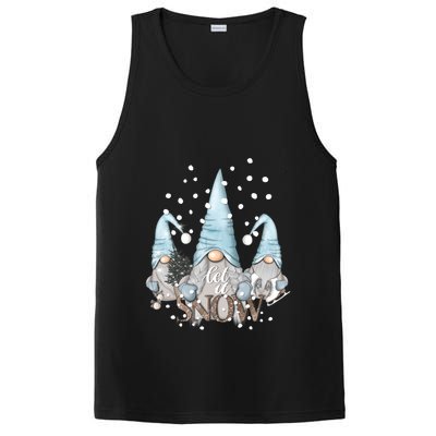 Three Gnomes Holiday Elves Christmas Gift PosiCharge Competitor Tank