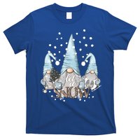 Three Gnomes Holiday Elves Christmas Gift T-Shirt