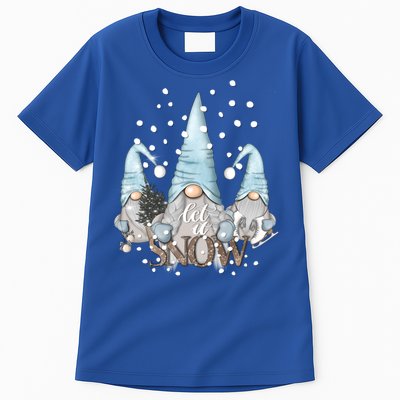 Three Gnomes Holiday Elves Christmas Gift Tall T-Shirt