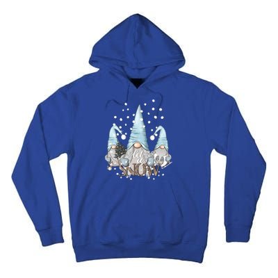 Three Gnomes Holiday Elves Christmas Gift Tall Hoodie