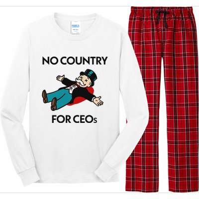 That Go Hard No Country For Ceos Long Sleeve Pajama Set