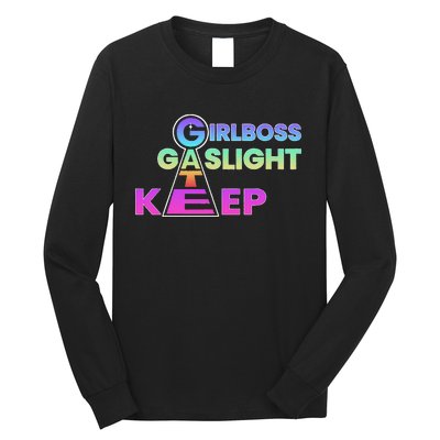 That Go Hard Girlboss Gaslight Gatekeep Trending Long Sleeve Shirt