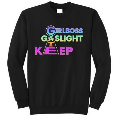 That Go Hard Girlboss Gaslight Gatekeep Trending Sweatshirt