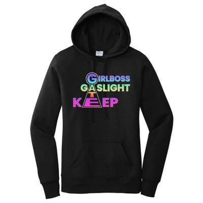 That Go Hard Girlboss Gaslight Gatekeep Trending Women's Pullover Hoodie