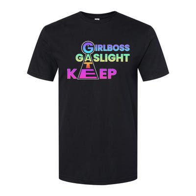 That Go Hard Girlboss Gaslight Gatekeep Trending Softstyle CVC T-Shirt