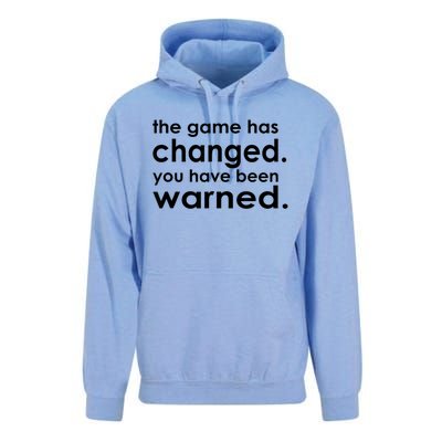 The Game Has Changed You Have Been Warned Unisex Surf Hoodie