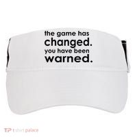 The Game Has Changed You Have Been Warned Adult Drive Performance Visor