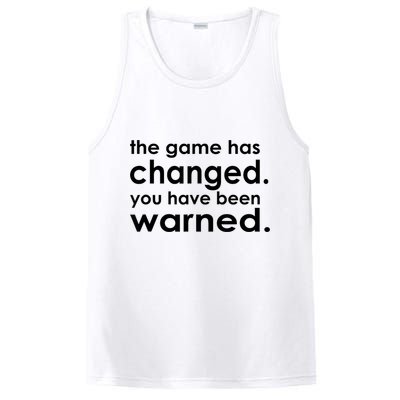 The Game Has Changed You Have Been Warned PosiCharge Competitor Tank