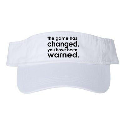 The Game Has Changed You Have Been Warned Visor