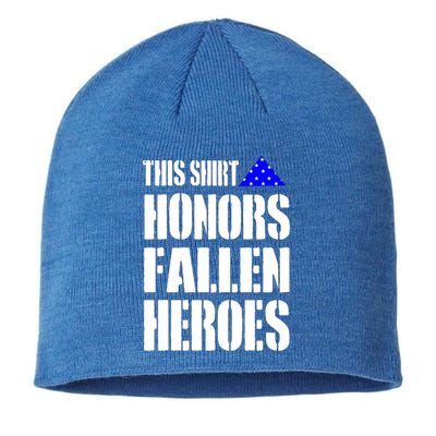 This Gift Honors Fallen Heroes Gift Sustainable Beanie