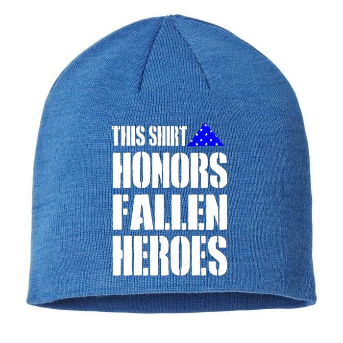 This Gift Honors Fallen Heroes Gift Sustainable Beanie