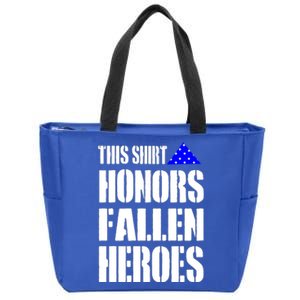 This Gift Honors Fallen Heroes Gift Zip Tote Bag