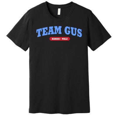 Team Gus IM Voting For Gus Walz Dad Premium T-Shirt