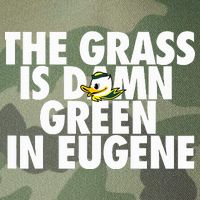 The Grass Is Damn Green In Eugene Legacy Tie Dye Trucker Hat