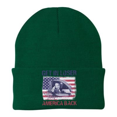 Trump Get In Loser WeRe Taking America Back Knit Cap Winter Beanie