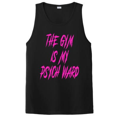 They Gym Is My Ward Funny Cute P.Sych Joke Fitness Workout PosiCharge Competitor Tank