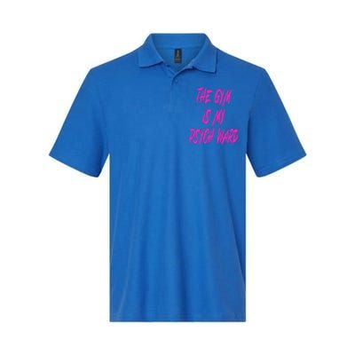 They Gym Is My Ward Funny Cute P.Sych Joke Fitness Workout Softstyle Adult Sport Polo