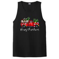 Three Gnomes In Red Truck Merry Christmas Tree Light Gnomies PosiCharge Competitor Tank