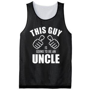 This guy is going to be an uncle pregnancy announcement Mesh Reversible Basketball Jersey Tank