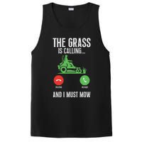 The Grass Is Calling And I Must Mow Landscaper PosiCharge Competitor Tank