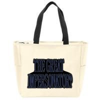 The Great Impersonator.. Zip Tote Bag