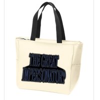 The Great Impersonator.. Zip Tote Bag