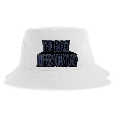 The Great Impersonator.. Sustainable Bucket Hat