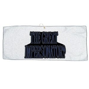 The Great Impersonator.. Large Microfiber Waffle Golf Towel