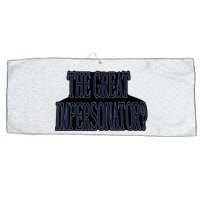 The Great Impersonator.. Large Microfiber Waffle Golf Towel