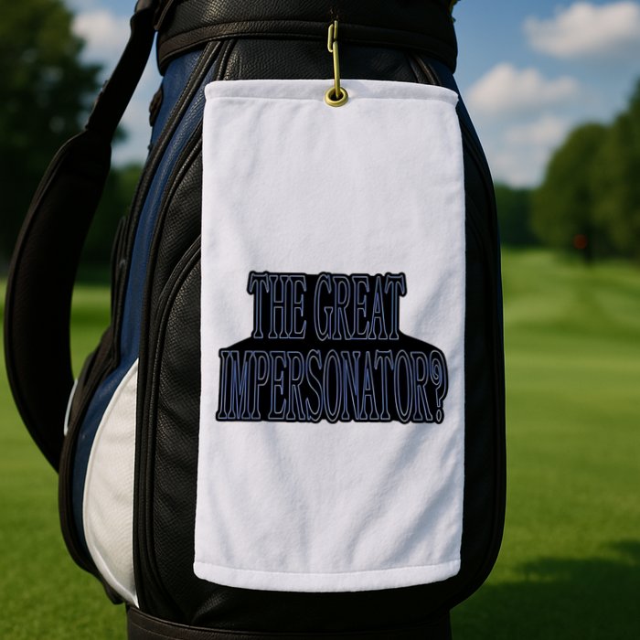 The Great Impersonator.. Golf Towel