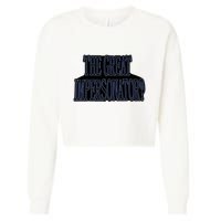 The Great Impersonator.. Cropped Pullover Crew