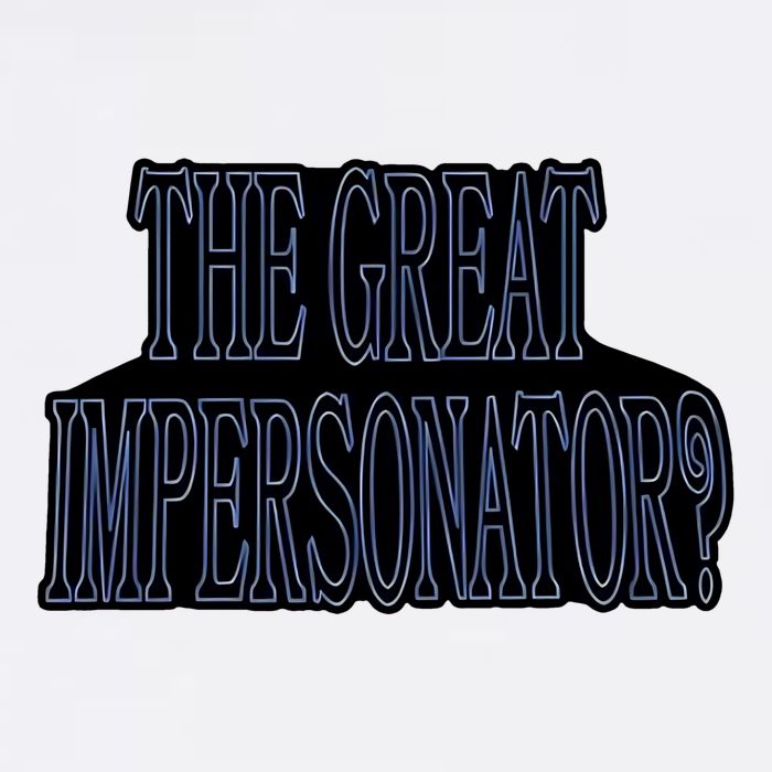 The Great Impersonator.. Cropped Pullover Crew